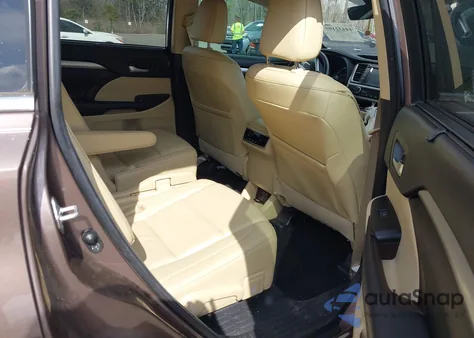 2017 Toyota Highlander Xle из США, поврежденный, VIN 5TDKZRFH8HS210208